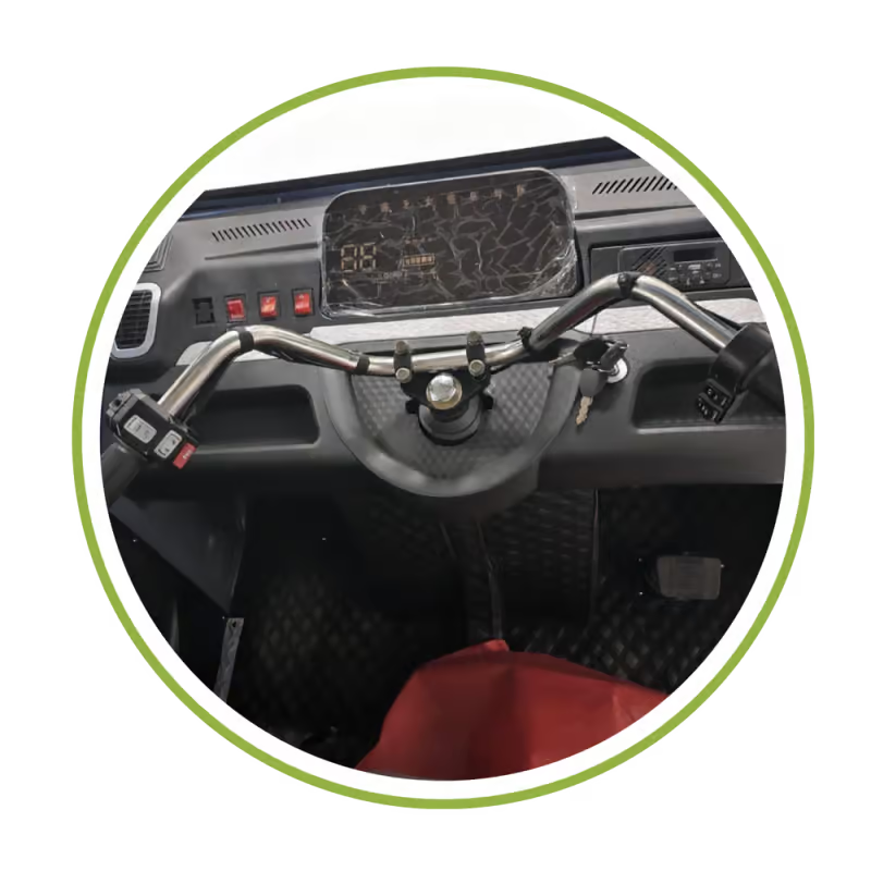 Elektromos tricikli, 4 ajtós, T2 modell - 45km/h - Szürke