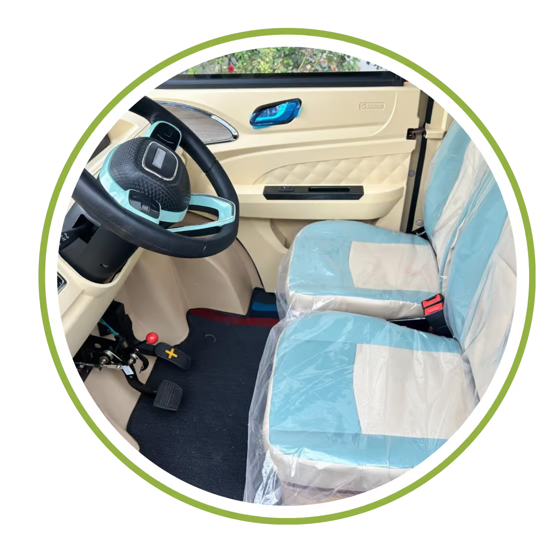 T1 Elektromos pickup - 25km/h - Piros