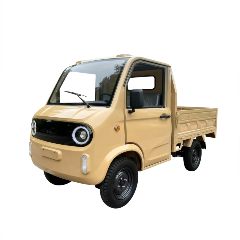 T1 Elektromos pickup - 25km/h - Barna